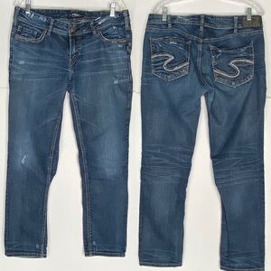 silver jeans suki ankle slim